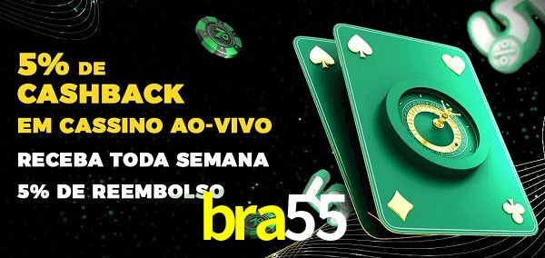 Promoções do cassino ao Vivo bra55